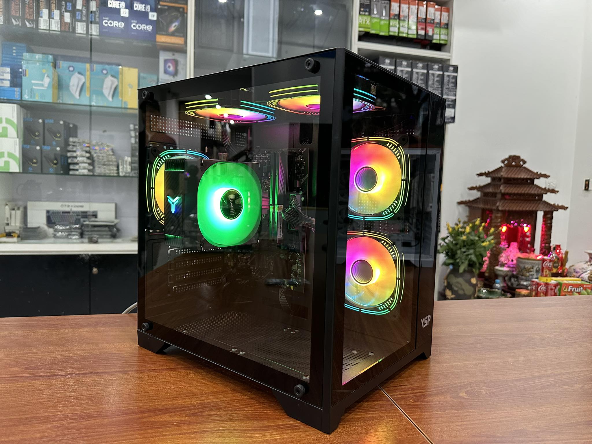 Case: B460, Core i5 10400f, Ram 16G, SSD 256G, VGA 1060-3G Case: B460, Core i5 10400f, Ram 16G, SSD 256G, VGA 1060-3G